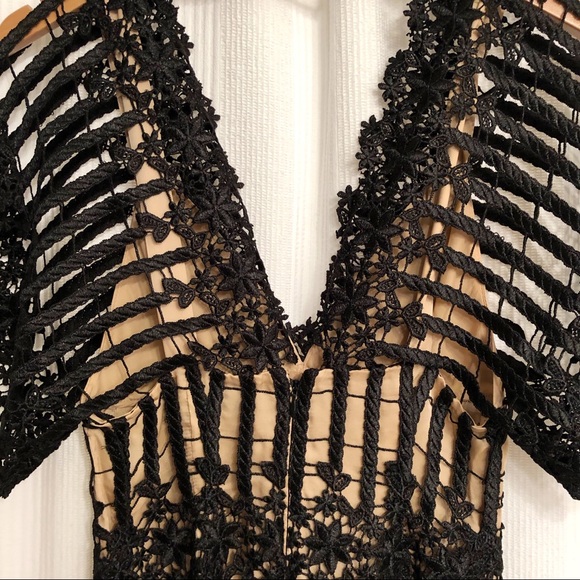 ✖️SOLD✖️Free People Night Whispers Lace Maxi Dress - Picture 5 of 8